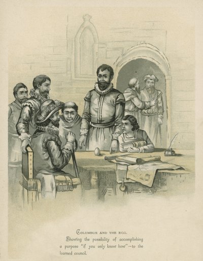 Colón y el huevo de Andrew Melrose